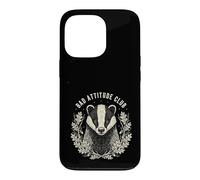 Sarcastic Badger Club Woodland Animal Case for iPhone 13 Pro