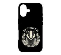 Sarcastic Badger Club Woodland Animal Case for iPhone 17