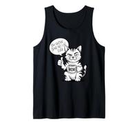 Sarcastic Cat Coffee Mug Oh Wow Said No Cat Ever Tank Top