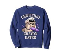 Sarcastic Certified Crayons Eater Armed Forces Brother Sweatshirt