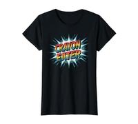 Sarcastic Crayon Eater Jarhead Dad Military Troop IYKYK Joke Value Graphic T-Shirt, Women, Black, S