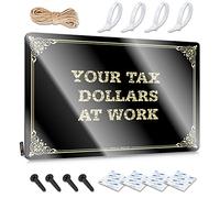 Sarcastic Decoration, Fall Essentials Your Tax Dollars At Work | Farmhouse Shop Decor(30X40CM)