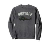 Sarcastic DUSTOFF Proud Medevac Helicopter Rescue My Soldier Sweatshirt