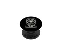 Sarcastic Female Gaze Saying With Snake Crown PopSockets Adhesive PopGrip