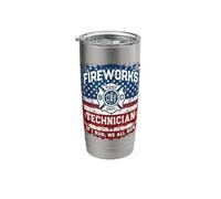 Sarcastic Fireworks Technician My Safety Specialist Director Stainless Steel Insulated Tumbler