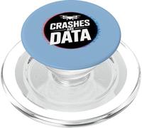 Sarcastic FPV Drone Pilot Crashes Drone Racing PopSockets PopGrip for MagSafe
