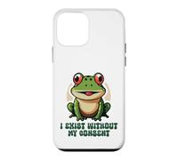 Sarcastic Frog I Exist Without My Consent Meme Case for iPhone 12 mini