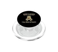 Sarcastic Funny Saying Wish Lacked Critical Thinking Skills PopSockets PopGrip for MagSafe
