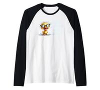 Sarcastic Funny Wake Up Don't Push My Buttons Humor Raglan Baseball Tee