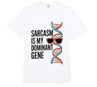 Sarcastic Genealogy DNA Test Genetics Biologist Sarcasm Comfort Colors Adult Heavyweight T-Shirt