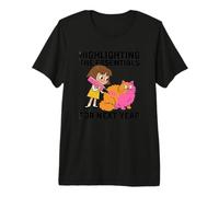 Sarcastic Girl Highlighting Cat Next Year Essential Premium T-Shirt