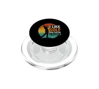 Sarcastic Golf Saying Like Golf And Maybe 3 People PopSockets PopGrip for MagSafe
