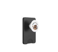 Sarcastic Grumpy Coffee Mug Anti-Morning Vibes Cartoon Art PopSockets PopWallet for MagSafe
