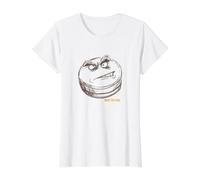 Sarcastic Hockey What the Puck Value Graphic T-Shirt, Women, White, L
