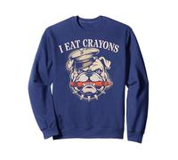 Sarcastic I Eat Crayons Grunt Brother Military Soldier Eater Sweatshirt