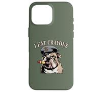 Sarcastic I EAT CRAYONS Military Squad My Father Son Soldier Case for iPhone 16 Pro Max