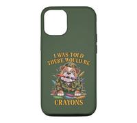 Sarcastic I WAS TOLD THERE BE CRAYONS Jarhead MRE Eater Joke Case for iPhone 12/12 Pro