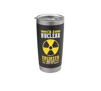 Sarcastic I'm A Nuclear Engineer Unless You Make Me Angry Stainless Steel Insulated Tumbler
