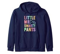 Sarcastic LITTLE MR SMARTY PANTS Boy Kindergarten Preschool Zip Hoodie