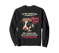Sarcastic Mom If you miss with My kids Mama Cow Sweatshirt