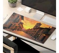 Sarcastic Mouse Pad Sunset Glow In The Old Town Mouse Pad Mousepads Funny Mouse Pads For Desk
