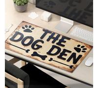 Sarcastic Mouse Pad Welcome To The Dog Den Mouse Pad Funny Desk Accessories For Work Desk Pads