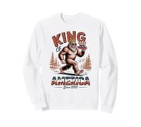 Sarcastic No KING OF AMERICA Democracy Educate Campaign Sweatshirt