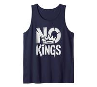 Sarcastic NO Kings Support Empower Campaign Justice Sarcasm Tank Top