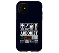 Sarcastic Occupation Humor & Forestry Facts Coffee Beer Case for iPhone 11