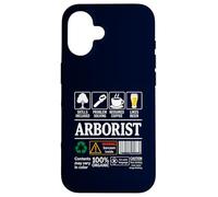 Sarcastic Occupation Humor & Forestry Facts Coffee Beer Case for iPhone 16