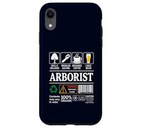 Sarcastic Occupation Humor & Forestry Facts Coffee Beer Case for iPhone XR