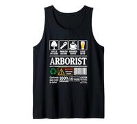 Sarcastic Occupation Humor & Forestry Facts Coffee Beer Tank Top