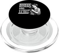 Sarcastic Reader Avoidant Antisocial Book Lover PopSockets PopGrip for MagSafe