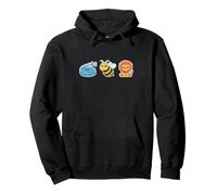 Sarcastic Rebus Pun Bee Lion Cute Animal Meme Pullover Hoodie