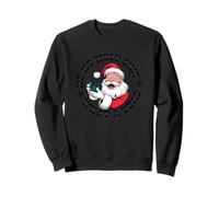 Sarcastic Santa - Ho Ho Holy Shit What a Year - Christmas Sweatshirt