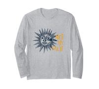 Sarcastic Saying Not My Fault with Artsy Sun Long Sleeve T-Shirt