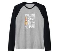 Sarcastic Saying Sometimes Its Not The Game The Darn Raglan Baseball Tee