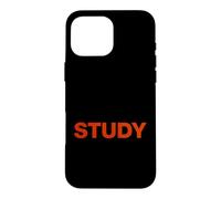 Sarcastic Study Saying Pointless Action Overworking Brain Case for iPhone 16 Pro Max