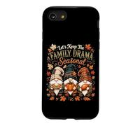Sarcastic Thanksgiving Family Drama Autumn Gnomes Case for iPhone SE (2020) / 7/8