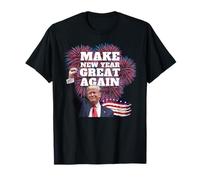 Sarcastic TRUMP MAKE NEW YEAR GREAT AGAIN Conservative T-Shirt
