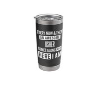 Sarcastic Usher Funny Saying Stainless Steel Insulated Tumbler