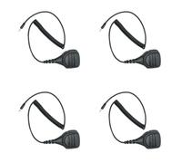 Sarcia 1Pin 2.5MM Speaker Mic for ACXT645 RX380 PX655 PX650 2Way Radio,4PCS | PX650 Shoulder Mic with 3.5MM Audio Jack for Cobra Walkie Talkie