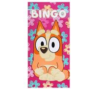 sarcia.eu Bluey Bingo QUICK DRY beach towel, children's bath towel MICROFIBRE 70x140 cm OEKO-TEX (E)