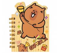 sarcia.eu Capybara, MINI A7 spiral-bound notebook, pocket notebook - 50 sheets (KAPIBARA MINI B)