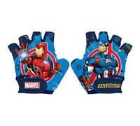 sarcia.eu Children's cycling gloves for bicycles and scooters for boys, hook-and-loop fastener (MARVEL Avengers)