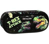 sarcia.eu Dinosaurs COMPARTMENTAL School Boy's Pencil case, Sachet for School S