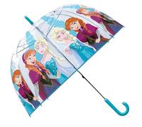 sarcia.eu Disney Frozen AUTOMATIC umbrella, FOLDABLE umbrella for girls, transparent (G)