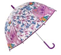 sarcia.eu Disney Stitch Angel Transparent folding AUTOMATIC umbrella for girls (A)