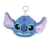 sarcia.eu DISNEY Stitch FUR key ring, MINI notebook with plain pages, HANGER, 2in1 NOTEBOOK (Stitch Mini)