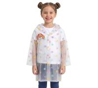 sarcia.eu DISNEY Stitch Pink girls' hooded rain coat, cape for girls